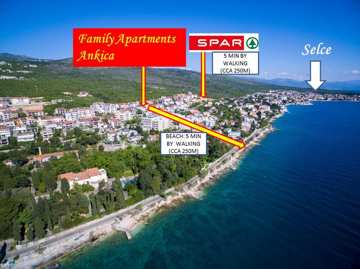 Family Apartments Ankica Crikvenica Luaran gambar